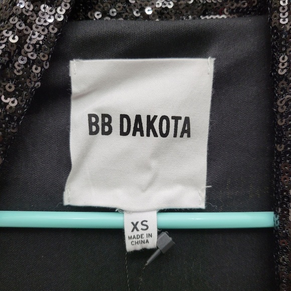 BB Dakota Glitter Bomb Black Duster - Picture 2 of 5